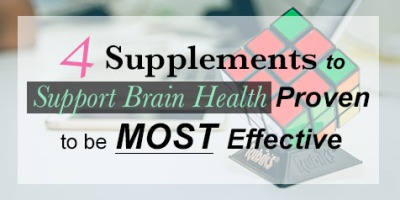 4 Supplements to support brain health proven to be MOST effective
